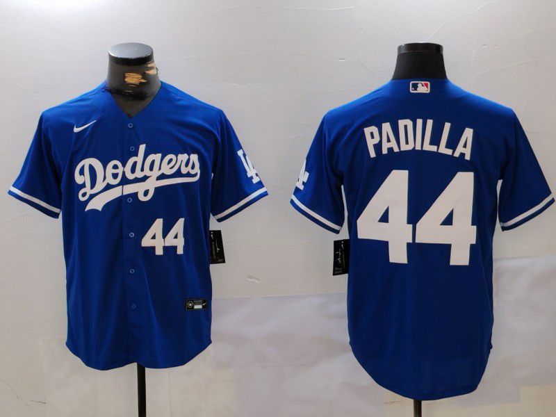 Men Los Angeles Dodgers #44 Padilla Blue Game 2024 Nike MLB Jersey style 3->indianapolis colts->NFL Jersey